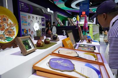 朝陽展區 文化+科技融合新篇章，騰訊音樂、B站等企業創新展覽服務